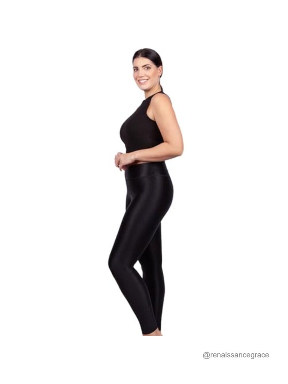 3D Micro-Massage High Waist Compression Leggings Tummy Control